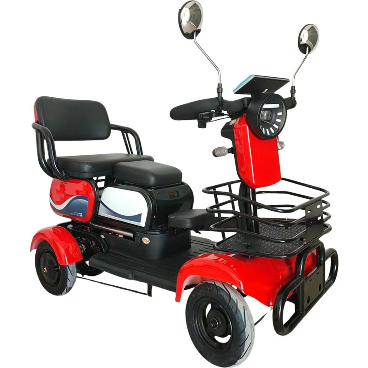 UAE Golf Cart Quad Family Electric Scooter with 4 Wheels, Sliding Seats, 48V 20Ah Battery, 35 km/h Top Speed, 200 kg Load Capacity