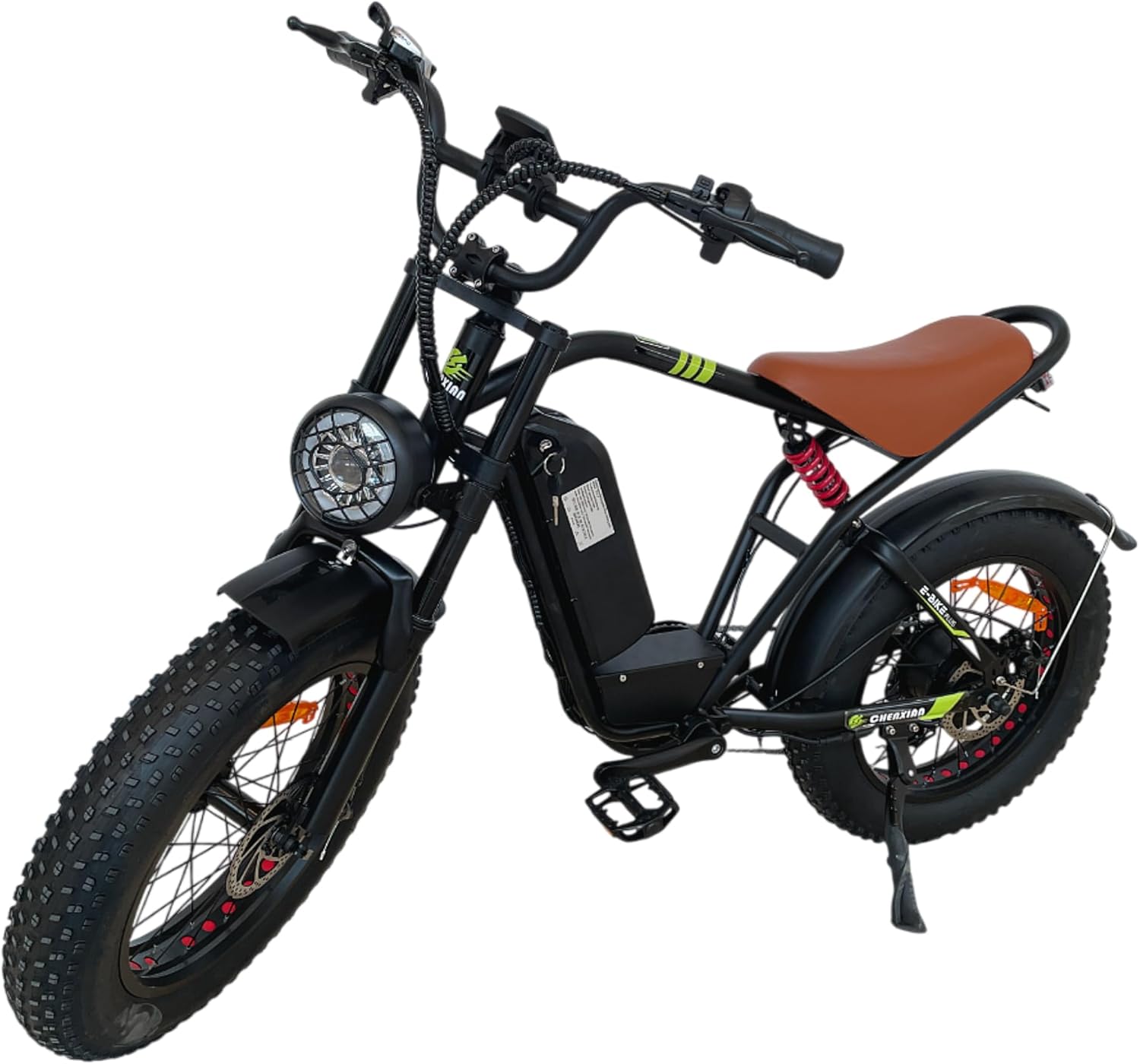 UAE Golf Cart Turbo Electric Mountain Bike 48V 15Ah 1000W 60 Speed Full Suspension 26x4 Tires - View 1