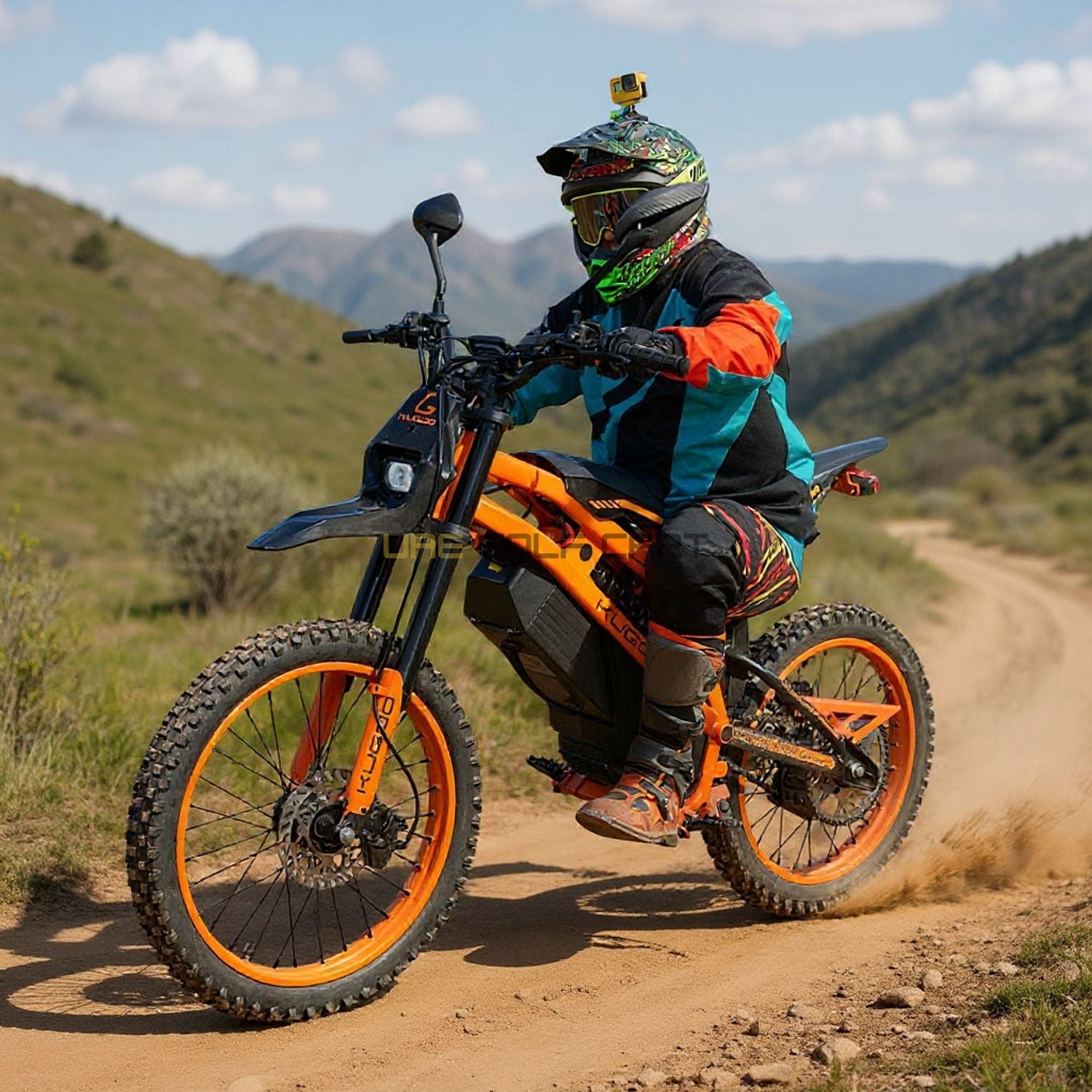 Buy WISH 02 Pro 4000W Peak Power Electric Dirt Bike for Off-Road Adventures - Electric Bikes at UAE Golf Cart