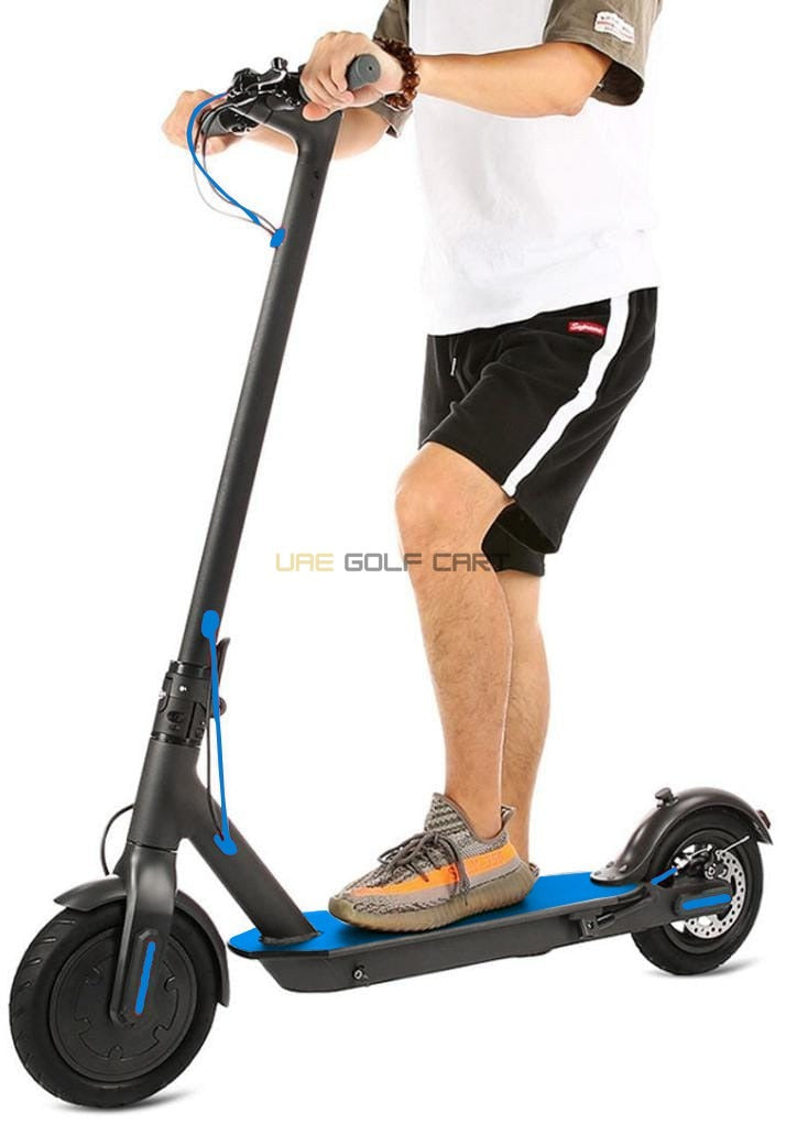 WS Pro 365 Foldable Electric Scooter 36V 350W 35km/h 12.5kg - Foldable Electric Scooters - Photo 9 | UAE Golf Cart