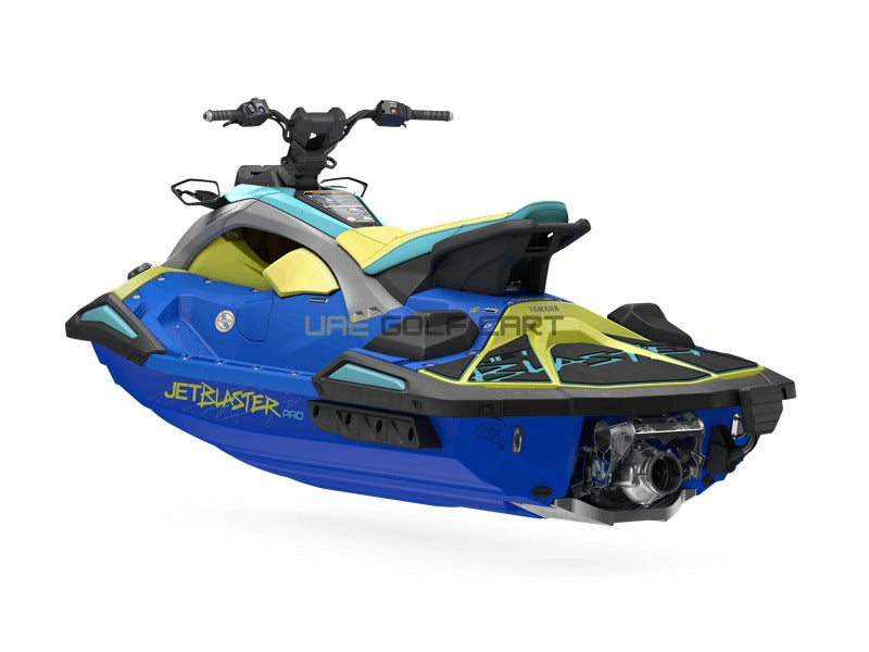 Yamaha Jet Ski JetBlaster PRO 3 Up 2026 1049CC High Output TR 1 Engine - JetSki - Close Up | UAE Golf Cart