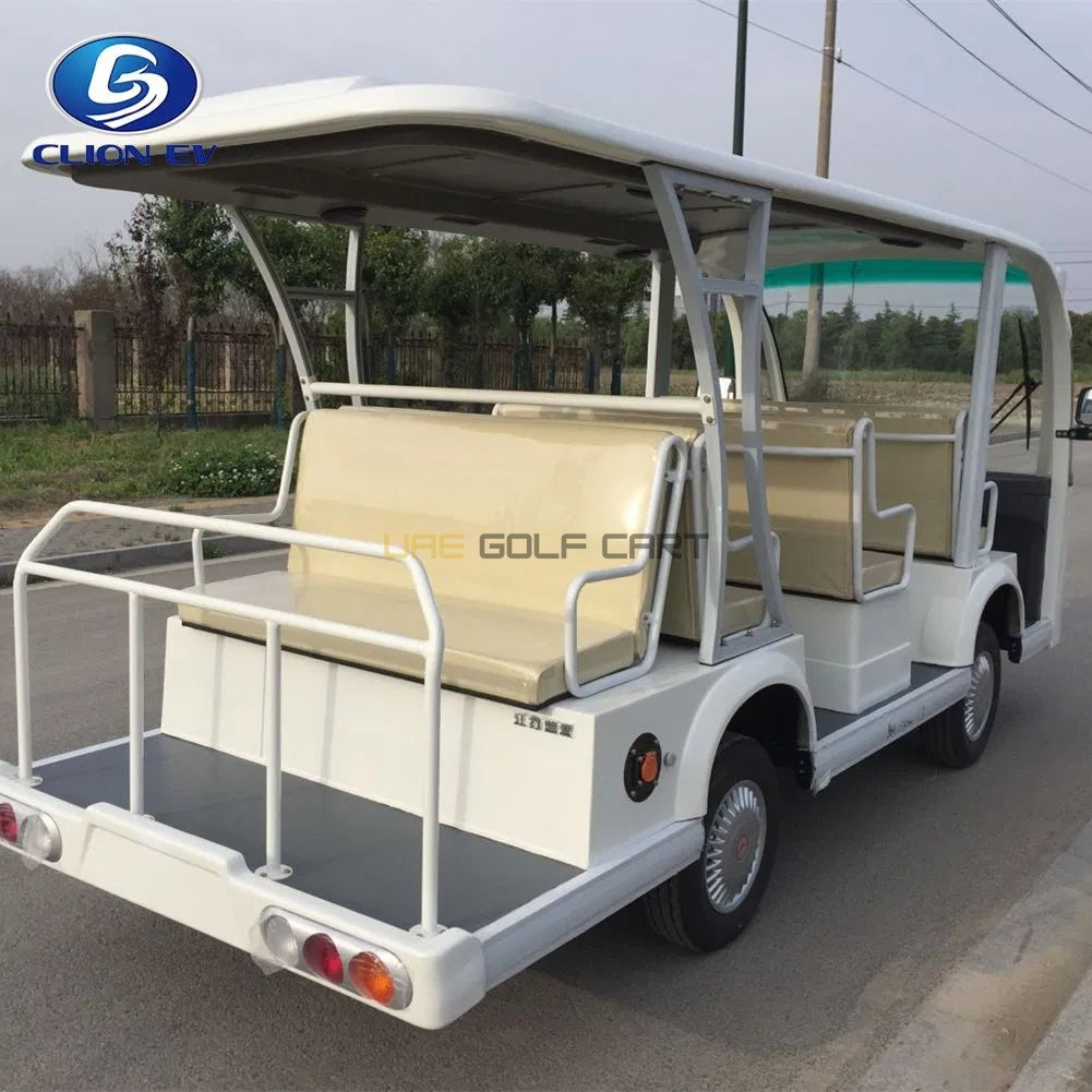11 Passenger Open Sightseeing Golf Cart with 100 km Range - Sightseeing Electric Buses - 11 Seater - Photo 5 | UAE Golf Cart