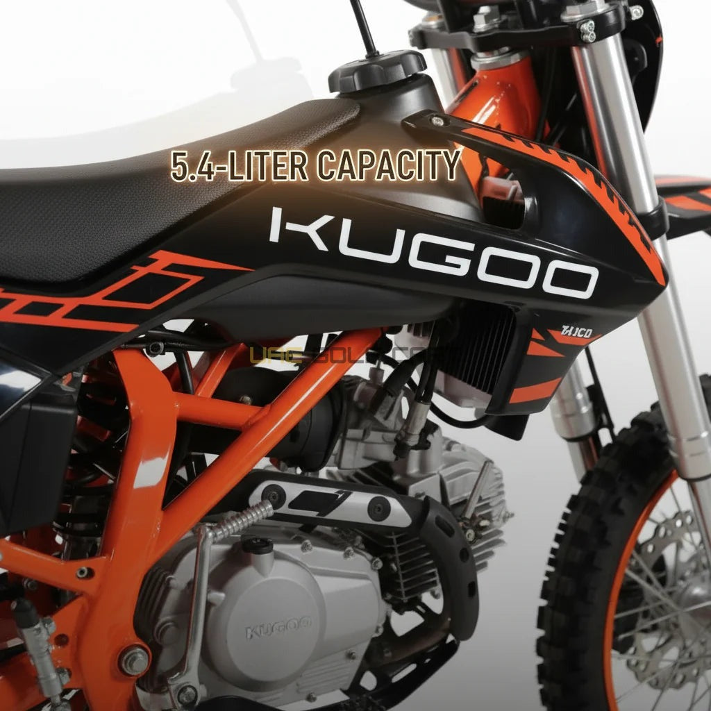 125cc Off Road Dirt Bike with 80 km/h Speed, 5.4L Fuel Tank, Steel Frame - Electric Motorbikes & Mopeds - Photo 4 | UAE Golf Cart