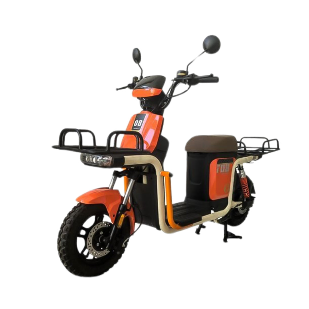 UAE Golf Cart 48V 500W Delivery E-Bike with 20Ah Battery, 200kg Load Capacity, 50 km/h Speed, 14" Wheels - View 12