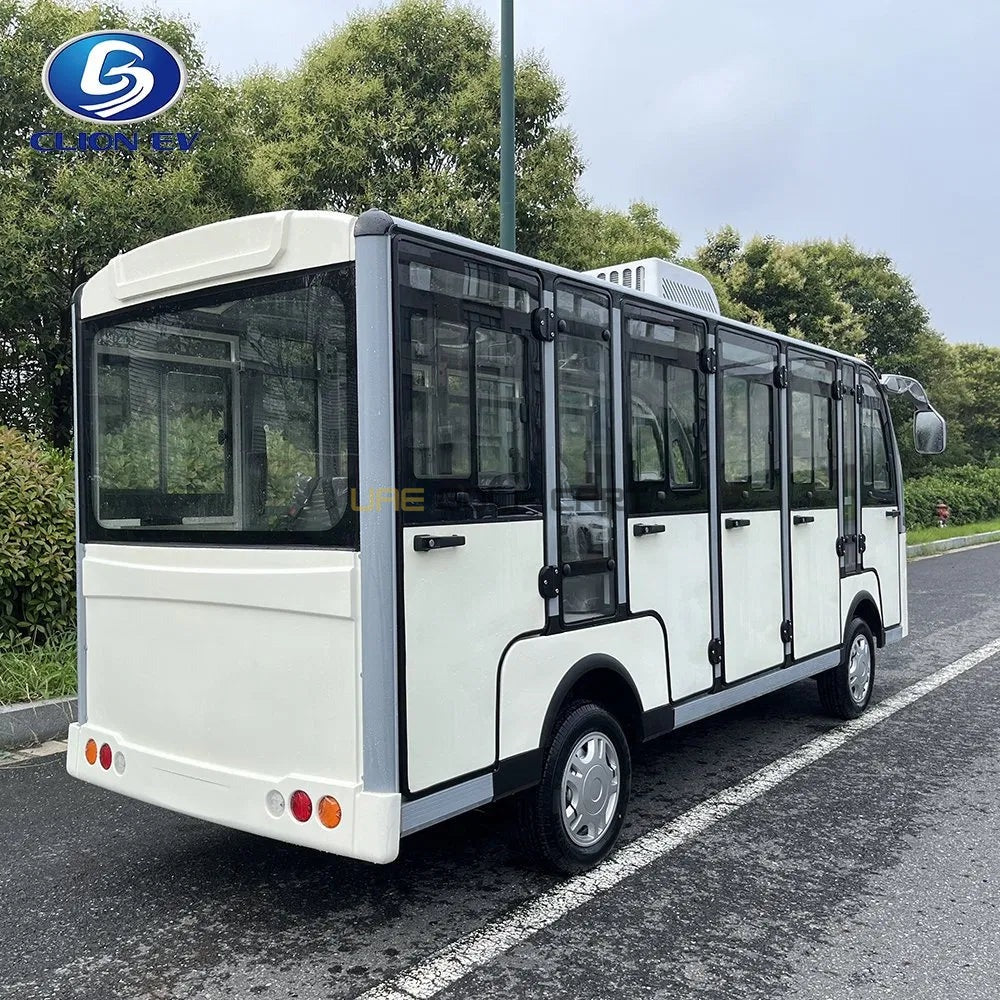 14 Passenger Electric Sightseeing Shuttle Cart with AC Motor and Audio System - Sightseeing Electric Buses - 14 Seater - Photo 5 | UAE Golf Cart