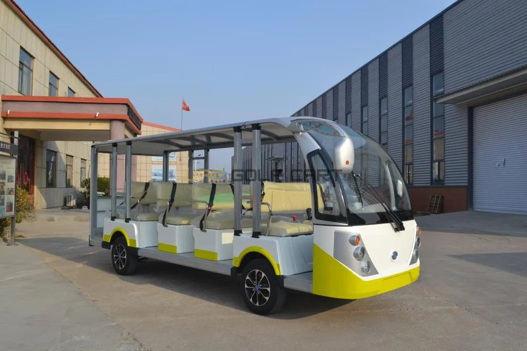 14 Seater Electric Sightseeing Golf Cart with 5kW Motor and Audio System - Sightseeing Electric Buses - 14 Seater - Photo 4 | UAE Golf Cart