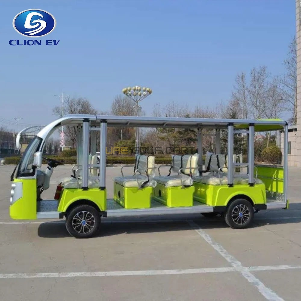 14 Seater Electric Sightseeing Golf Cart with 5kW Motor and Audio System - Sightseeing Electric Buses - 14 Seater - Photo 7 | UAE Golf Cart