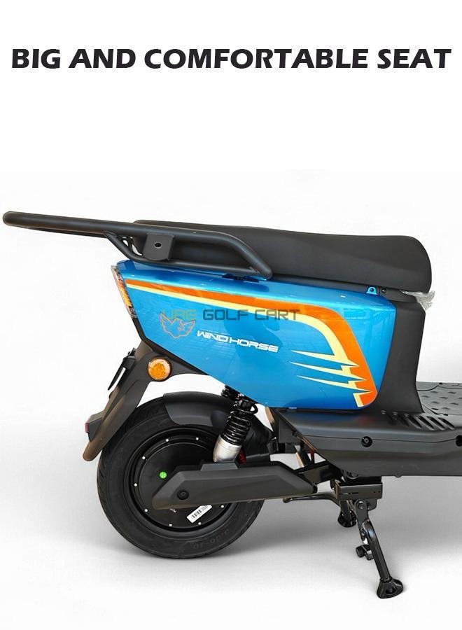 1500W 60V 20Ah Electric Scooter with Seat – 60 km/h Top Speed, 14" Tires, 45 km Range, 150 kg Load - Electric Motorbikes & Mopeds - Photo 7 | UAE Golf Cart