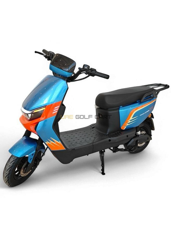 1500W 60V 20Ah Electric Scooter with Seat – 60 km/h Top Speed, 14" Tires, 45 km Range, 150 kg Load - Electric Motorbikes & Mopeds - Photo 9 | UAE Golf Cart