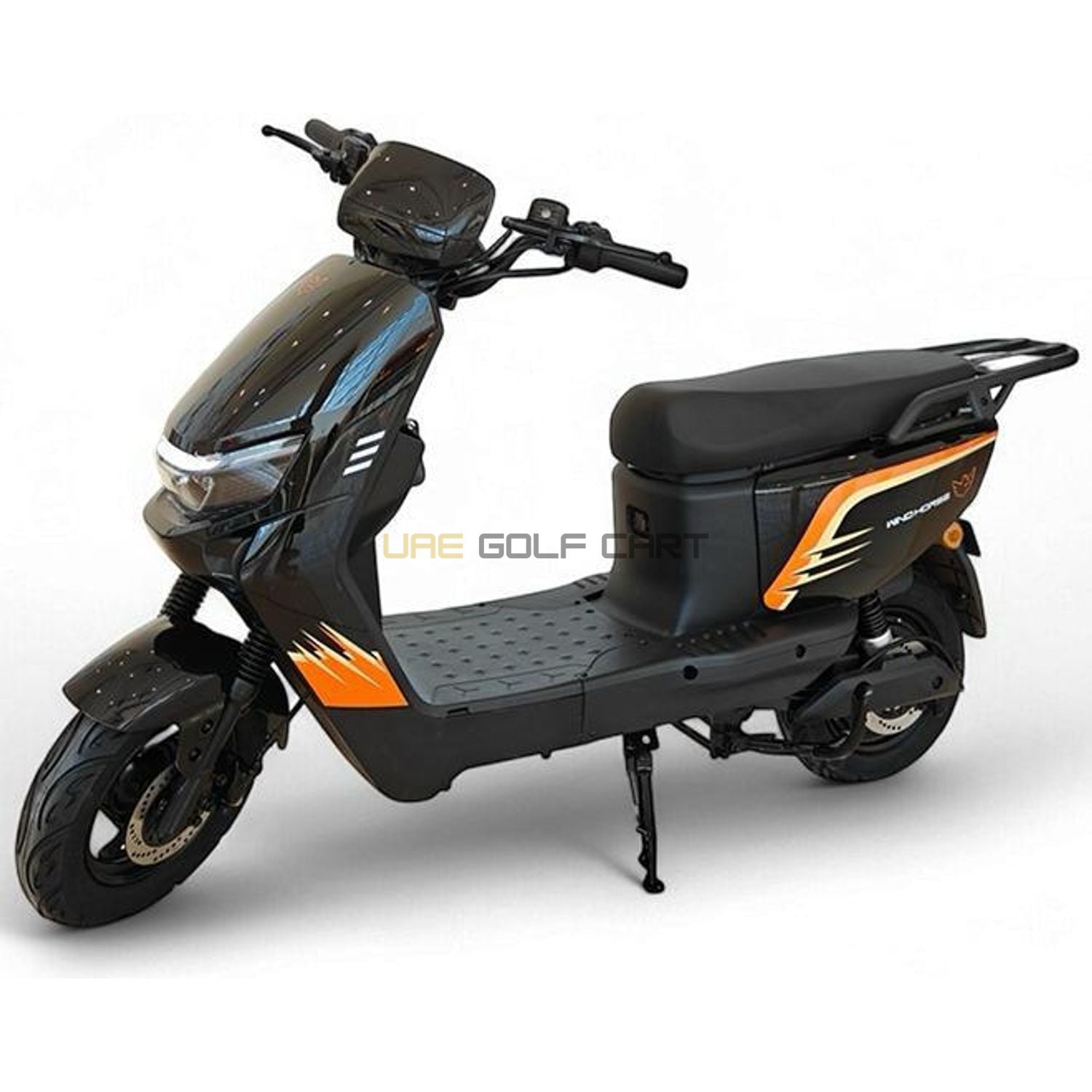 Buy 1500W 60V 20Ah Electric Scooter with Seat – 60 km/h Top Speed, 14" Tires, 45 km Range, 150 kg Load - Electric Motorbikes & Mopeds at UAE Golf Cart