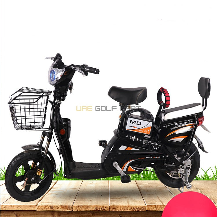 16" Classic 48V 500W Electric Scooter with Pedal and Seat - Electric Grocery Bike - Photo 18 | UAE Golf Cart