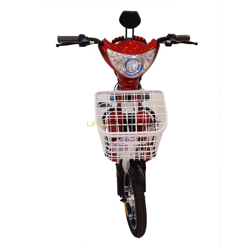 16" Classic 48V 500W Electric Scooter with Pedal and Seat - Electric Grocery Bike - Photo 7 | UAE Golf Cart