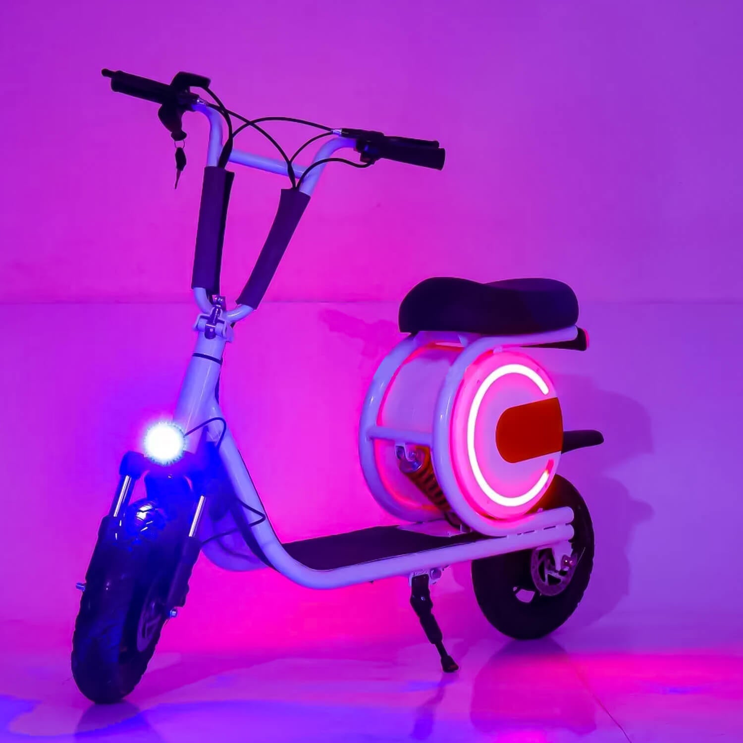 UAE Golf Cart Foldable Electric Bike 350W Brushless Motor 25 km/h Top Speed 15 Mile Range 100 kg Load Capacity 34.5 lbs Weight - View 15