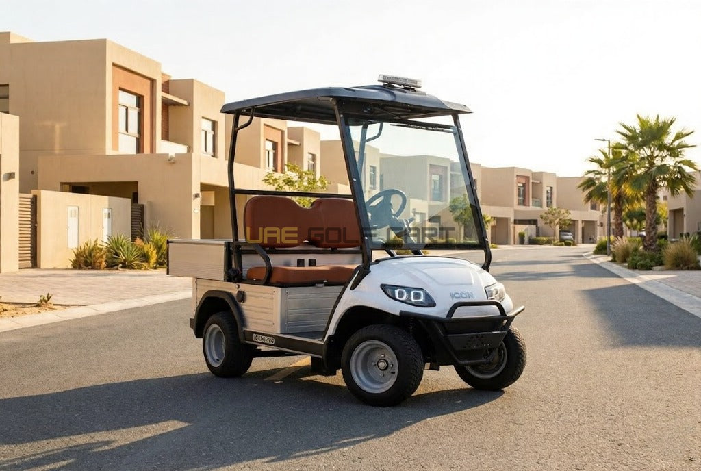 Buy 2 Seater Utility Golf Cart with Cargo Bed and 48V AC Drive - Utility Golf Carts - 2 Seater at UAE Golf Cart