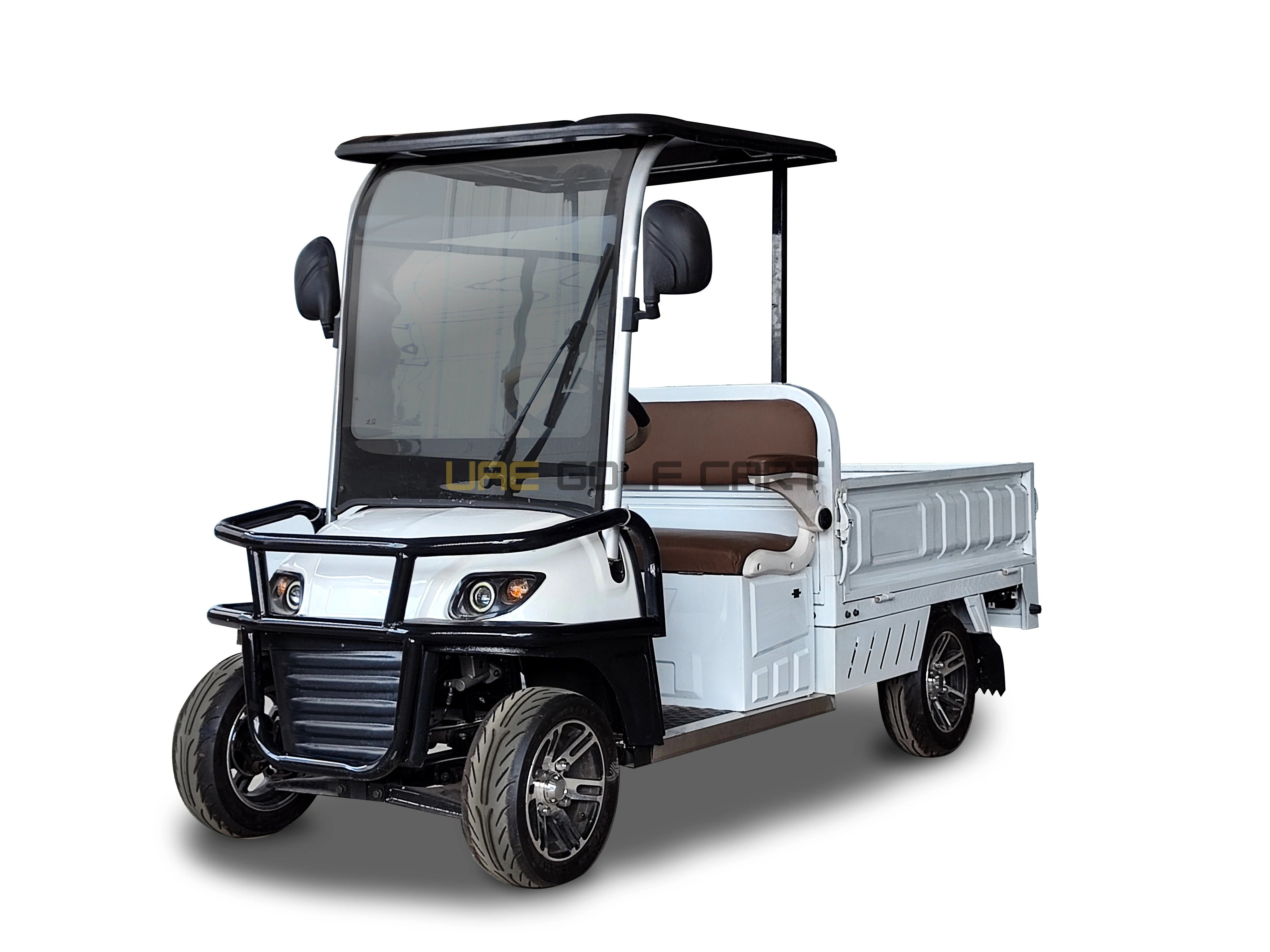 2 Seater Utility Golf Cart with Long Cargo Box and 60V Battery - Utility Golf Carts - 2 Seater | UAE Golf Cart
