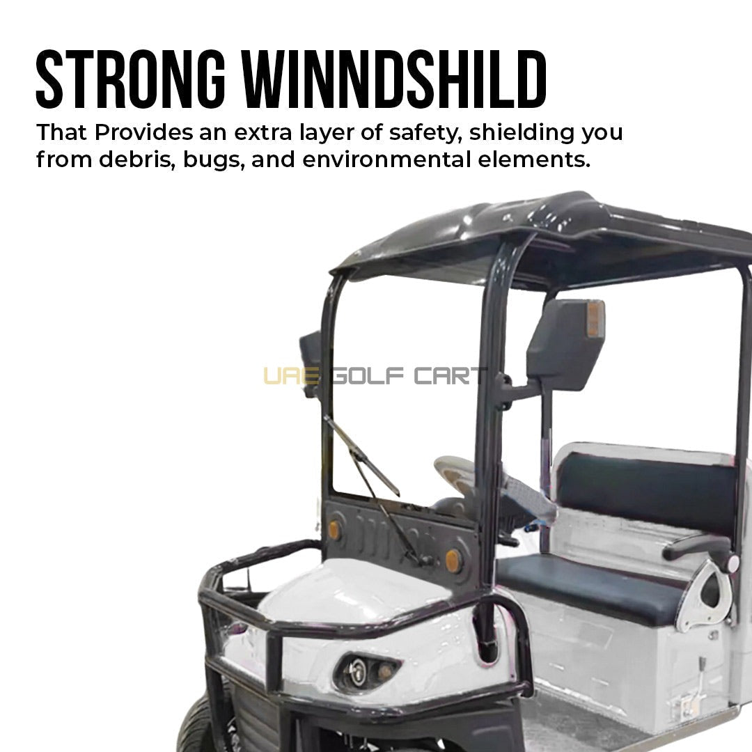 2 Seater Utility Golf Cart with Long Cargo Box and 60V Battery - Utility Golf Carts - 2 Seater - Photo 5 | UAE Golf Cart