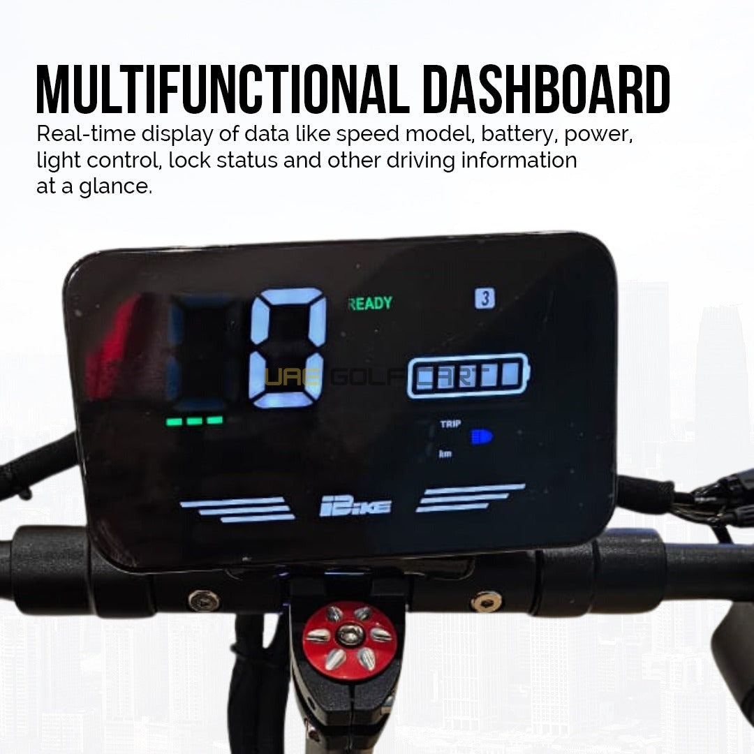 2000W Dual Motor Electric Scooter 70 km/h Speed 35 km Range 120 kg Load Capacity - Foldable Electric Scooters - Photo 12 | UAE Golf Cart