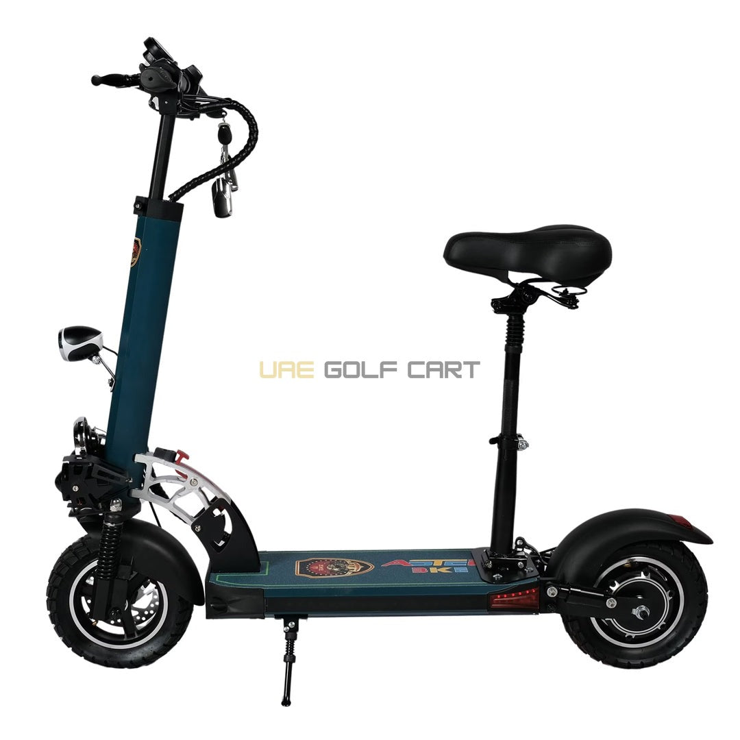 2000W Foldable Electric Scooter 48V 120kg Capacity 70 km/h Speed - Foldable Electric Scooters | UAE Golf Cart