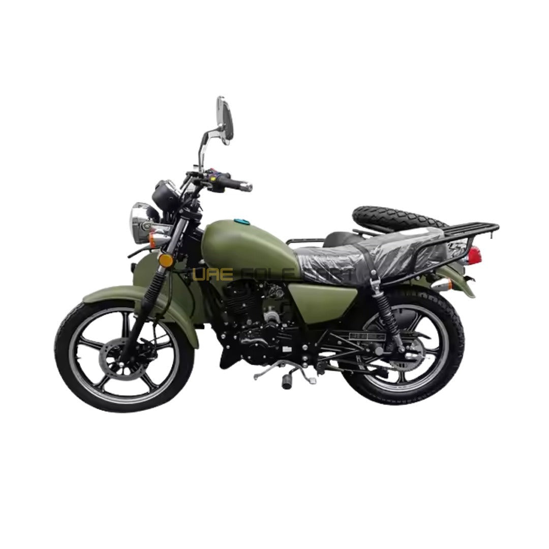 200cc Off‑Road Three‑Wheeled Motorbike with Sidecar, 90 km/h Max Speed, 12L Fuel Tank, 3‑Passenger - Electric Motorbikes & Mopeds | UAE Golf Cart