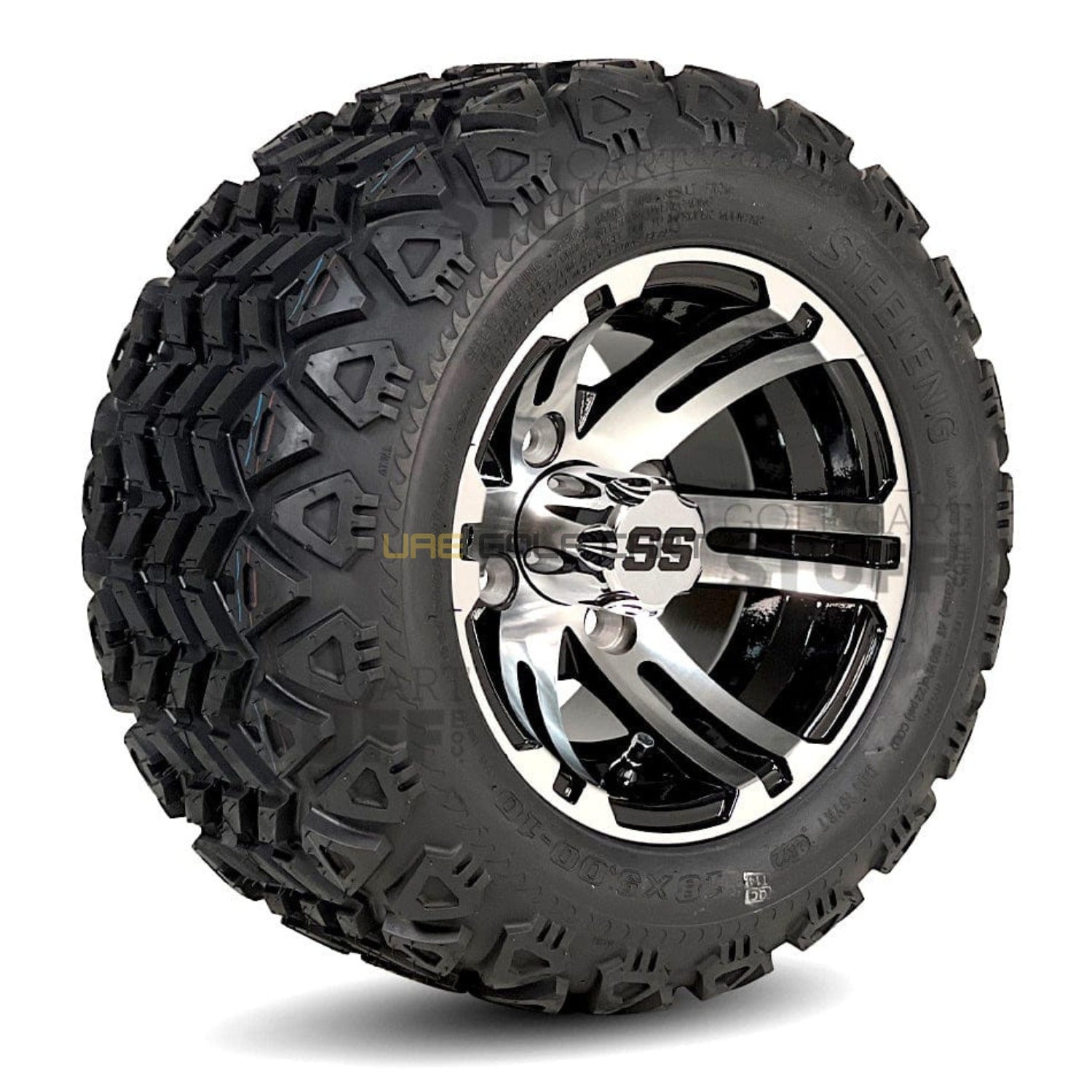 215/35 12 Golf Cart Tire Low Profile Street Tread 4 Ply Rating (Fits 12 Inch Rims) - Golf Cart Tire | UAE Golf Cart