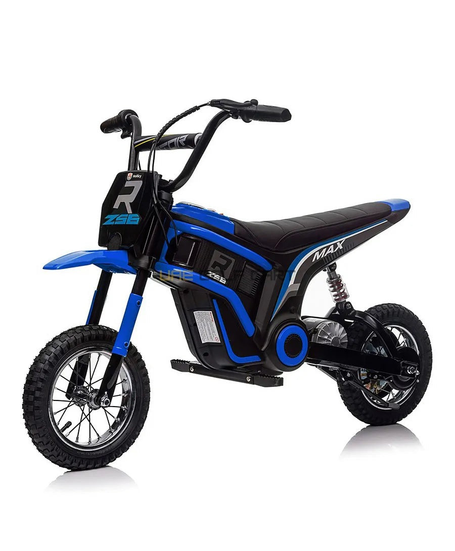 24V 350W Electric Kids Dirt Bike with Leather Seat and Rubber Tyres - Electric Motorbikes & Mopeds - Close Up | UAE Golf Cart