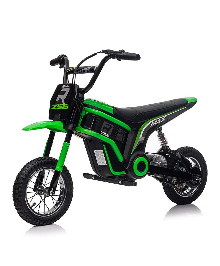 24V Electric Kids Dirt Bike with Rubber Tyres and Leather Seat - Electric Dirt Bikes - Photo 4 | UAE Golf Cart