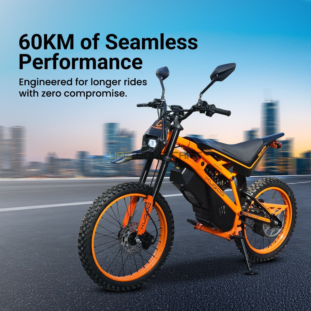 2500W Electric Dirt Bike 70 km/h 60V 27Ah Off-Road Pit Bike - Electric Dirt Bikes - Photo 12 | UAE Golf Cart