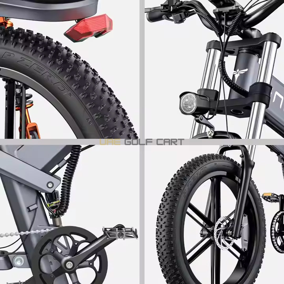 29 Inch Dual Battery Electric Mountain Bike 1200W 150km Range - Electric Bikes - Photo 8 | UAE Golf Cart