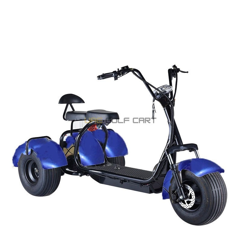 3 Wheel Electric Scooter Trike 60V 12Ah Fat Tire 200kg Capacity - Electric Motorbikes & Mopeds - Photo 4 | UAE Golf Cart