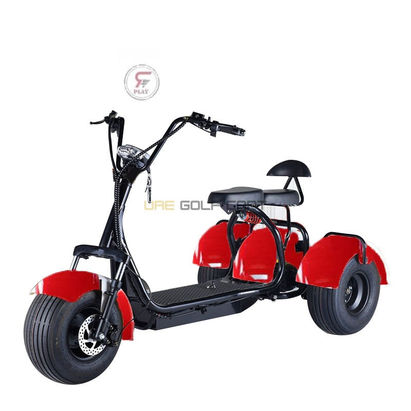 3 Wheel Electric Scooter Trike 60V 12Ah Fat Tire 200kg Capacity - Electric Motorbikes & Mopeds - Photo 7 | UAE Golf Cart