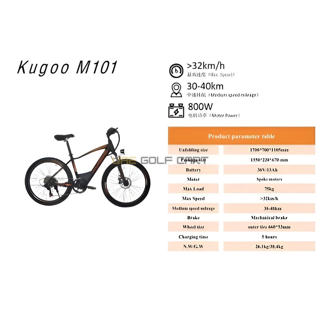 36V 13Ah Electric Bike with Seat - 32 km/h Speed, 30-40 km Range, 75 kg Load Capacity - Electric Bikes - Photo 12 | UAE Golf Cart