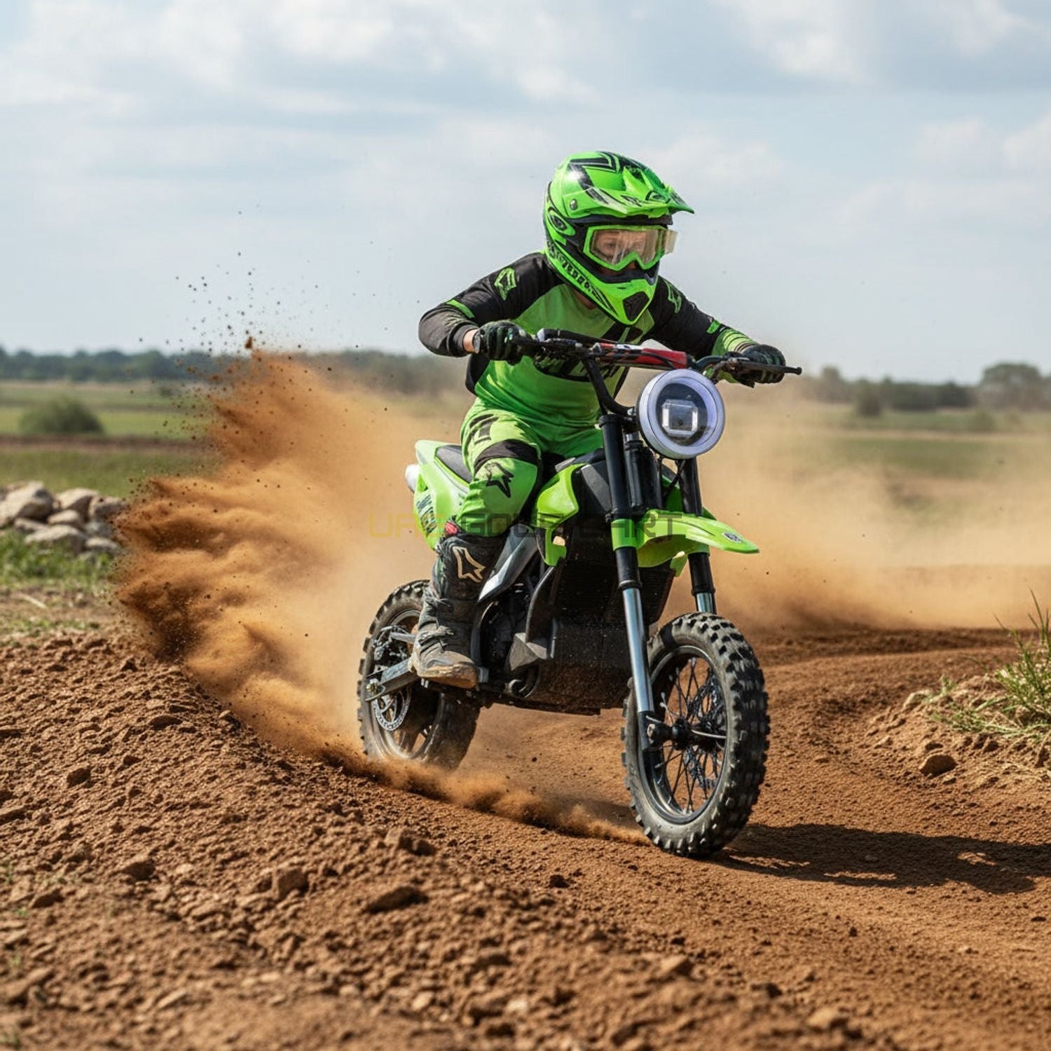 Buy 36V 500W Electric Dirt Bike for Kids - 25 km/h Top Speed, 20 km Range, 14-inch Off-Road Tires, 60 kg Load - Electric Dirt Bikes at UAE Golf Cart