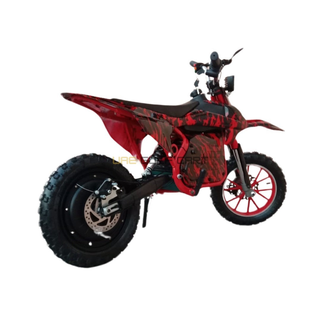 36V 800W Electric Dirt Bike for Kids 7-13 Years, 60 km/h Speed, 70 kg Load, 20-25 km Range - Electric Dirt Bikes - Photo 4 | UAE Golf Cart