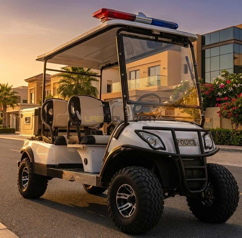 Buy 4 Passenger Off Road Electric Golf Cart with 48V Lithium Battery - Utility Golf Carts - 4 Seater at UAE Golf Cart