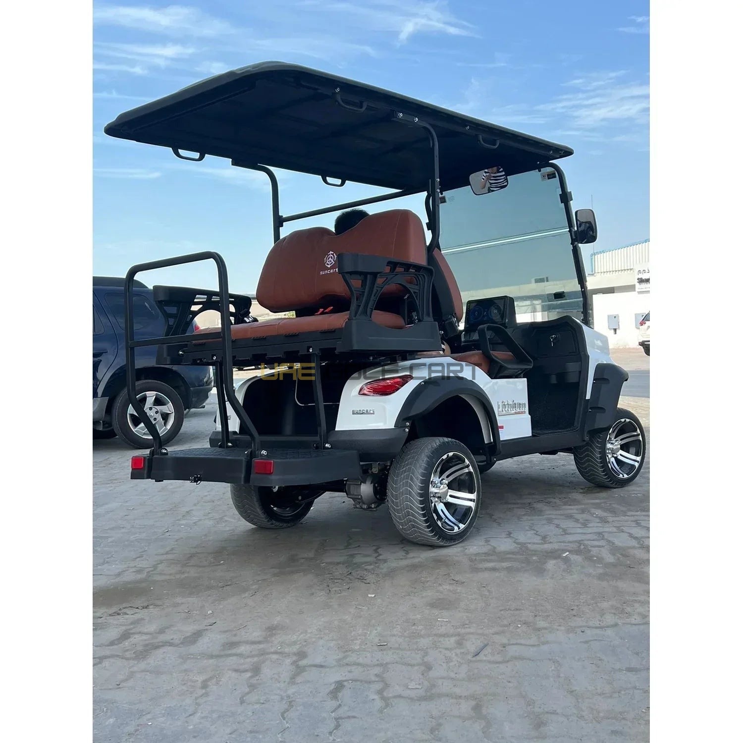 4 Passenger On Road Electric Golf Cart with Lithium Battery and Touchscreen - Normal Golf Carts - 2+2 Seater - Photo 4 | UAE Golf Cart