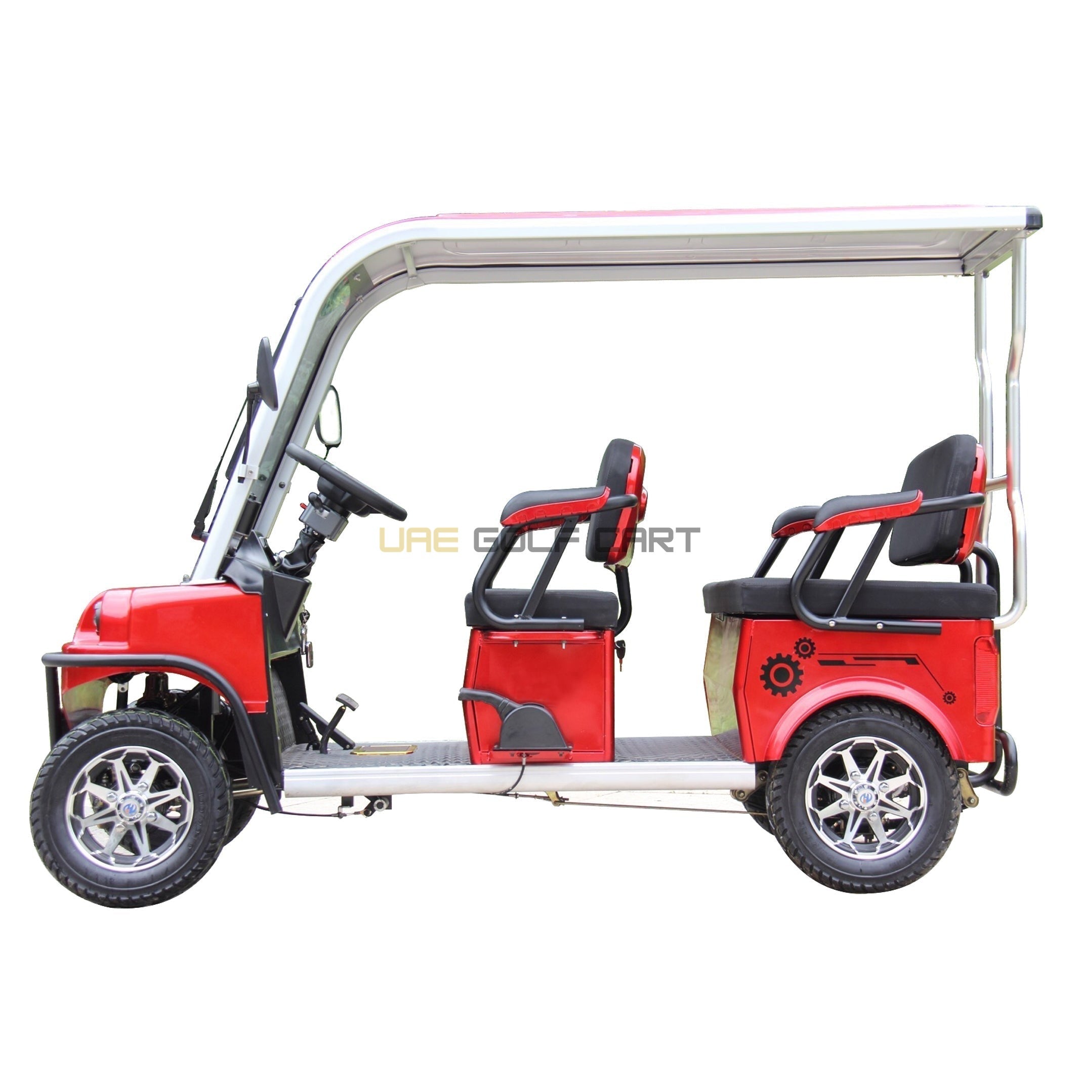 4 Seater Electric Community Golf Cart with 60V Battery and Regenerative Braking - Normal Golf Carts - 4 Seater - Photo 7 | UAE Golf Cart