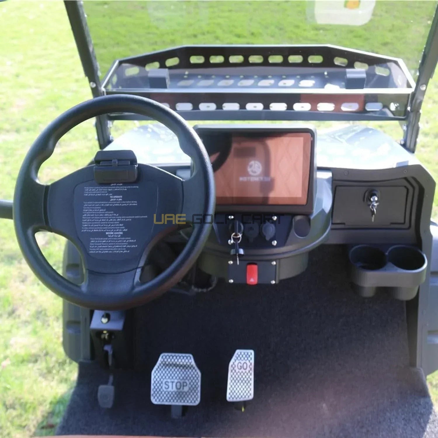 4 Seater Off Road Electric Golf Cart with Lithium Battery and Bluetooth - Normal Golf Carts - 2+2 Seater - Photo 4 | UAE Golf Cart