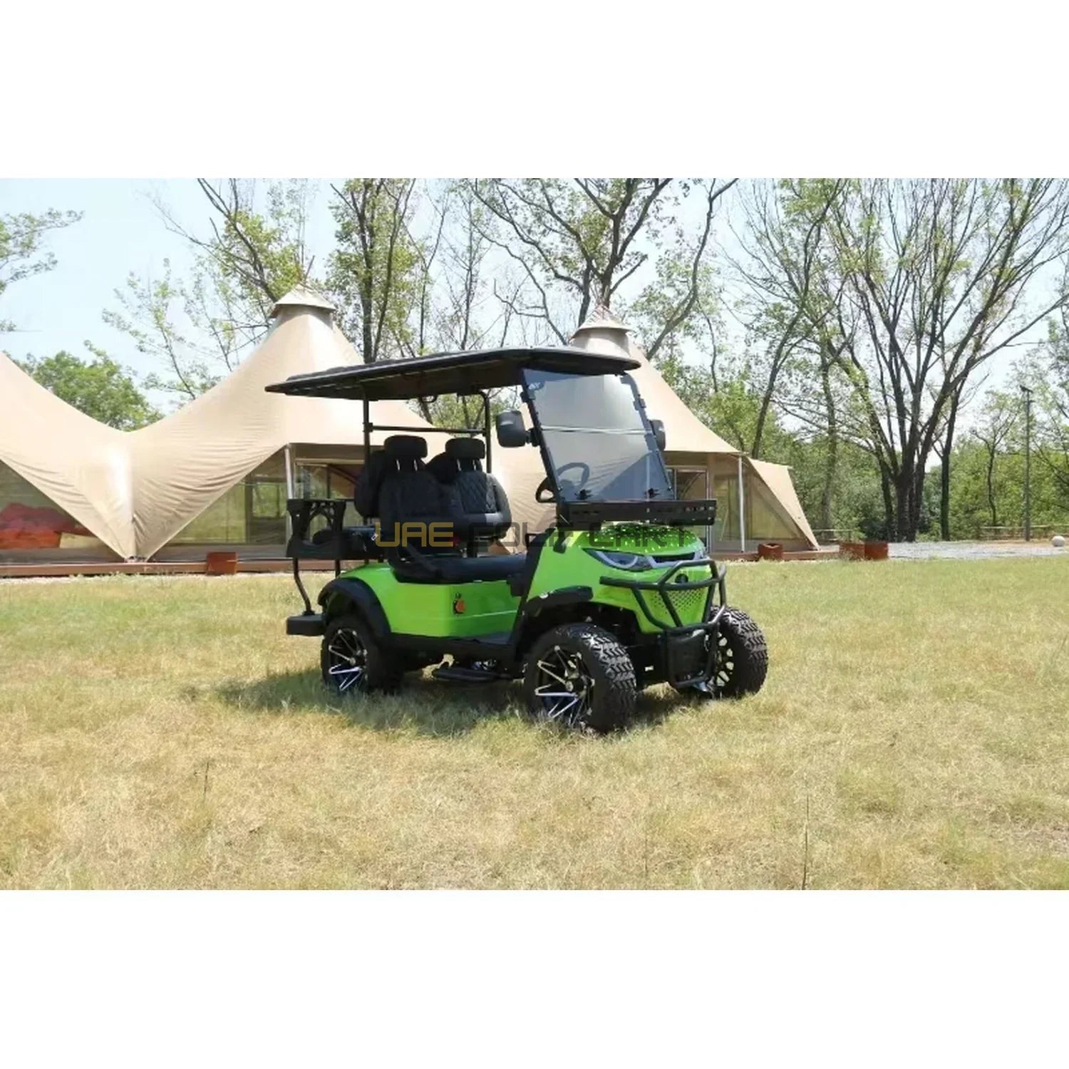 Buy 4 Seater Off Road Electric Golf Cart with Lithium Battery and Touchscreen - Normal Golf Carts - 2+2 Seater at UAE Golf Cart