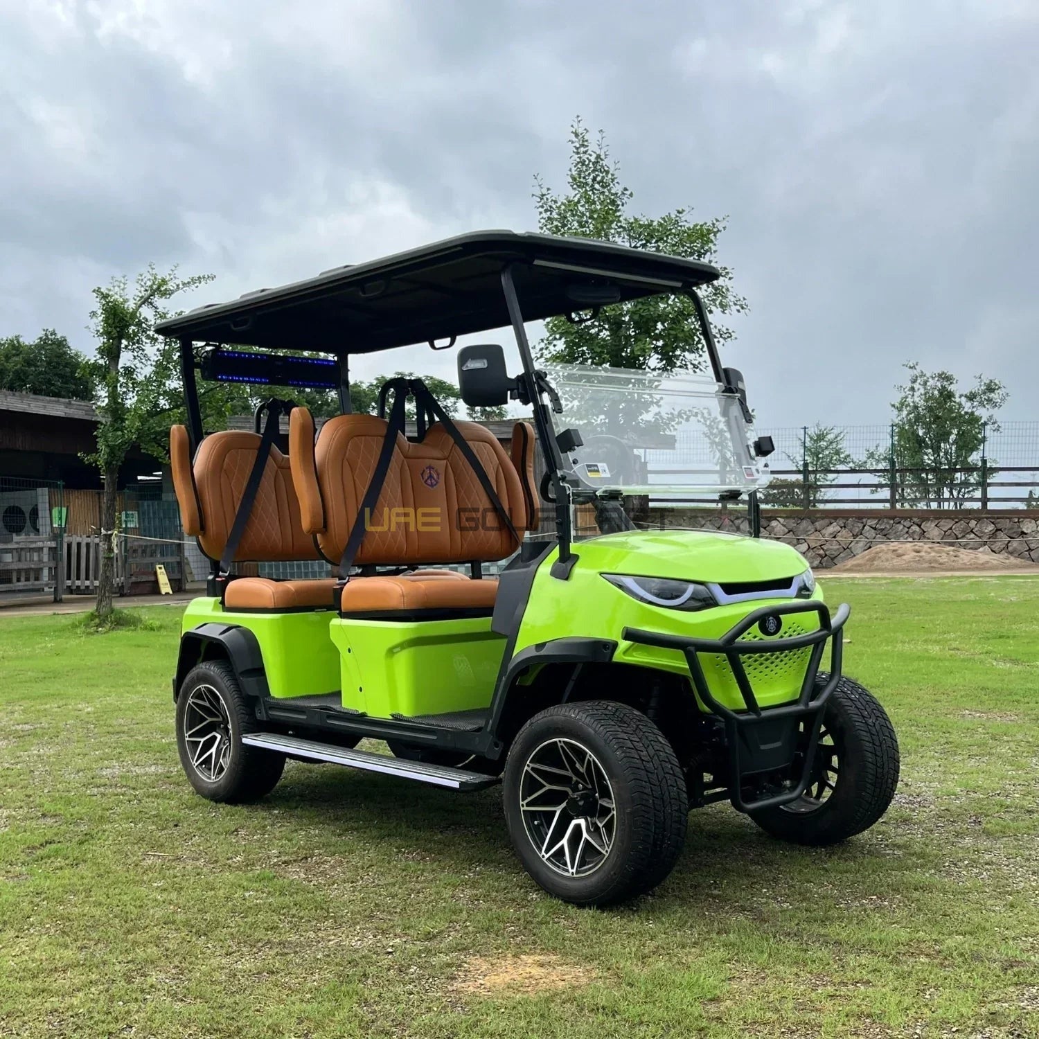 4 Seater Off Road Electric Golf Cart with Lithium Battery Touchscreen and CarPlay - Normal Golf Carts - 4 Seater | UAE Golf Cart