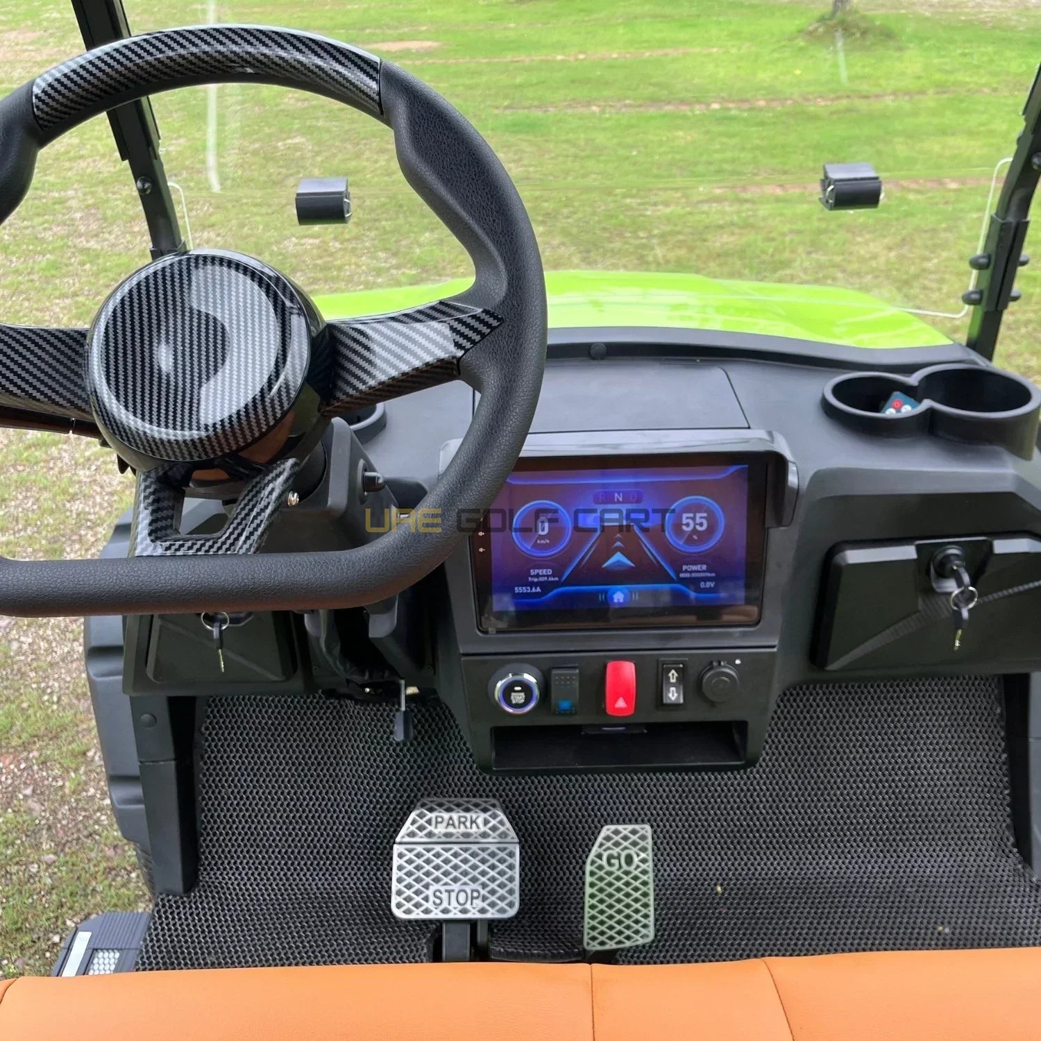 4 Seater Off Road Electric Golf Cart with Lithium Battery Touchscreen and CarPlay - Normal Golf Carts - 4 Seater - Photo 11 | UAE Golf Cart