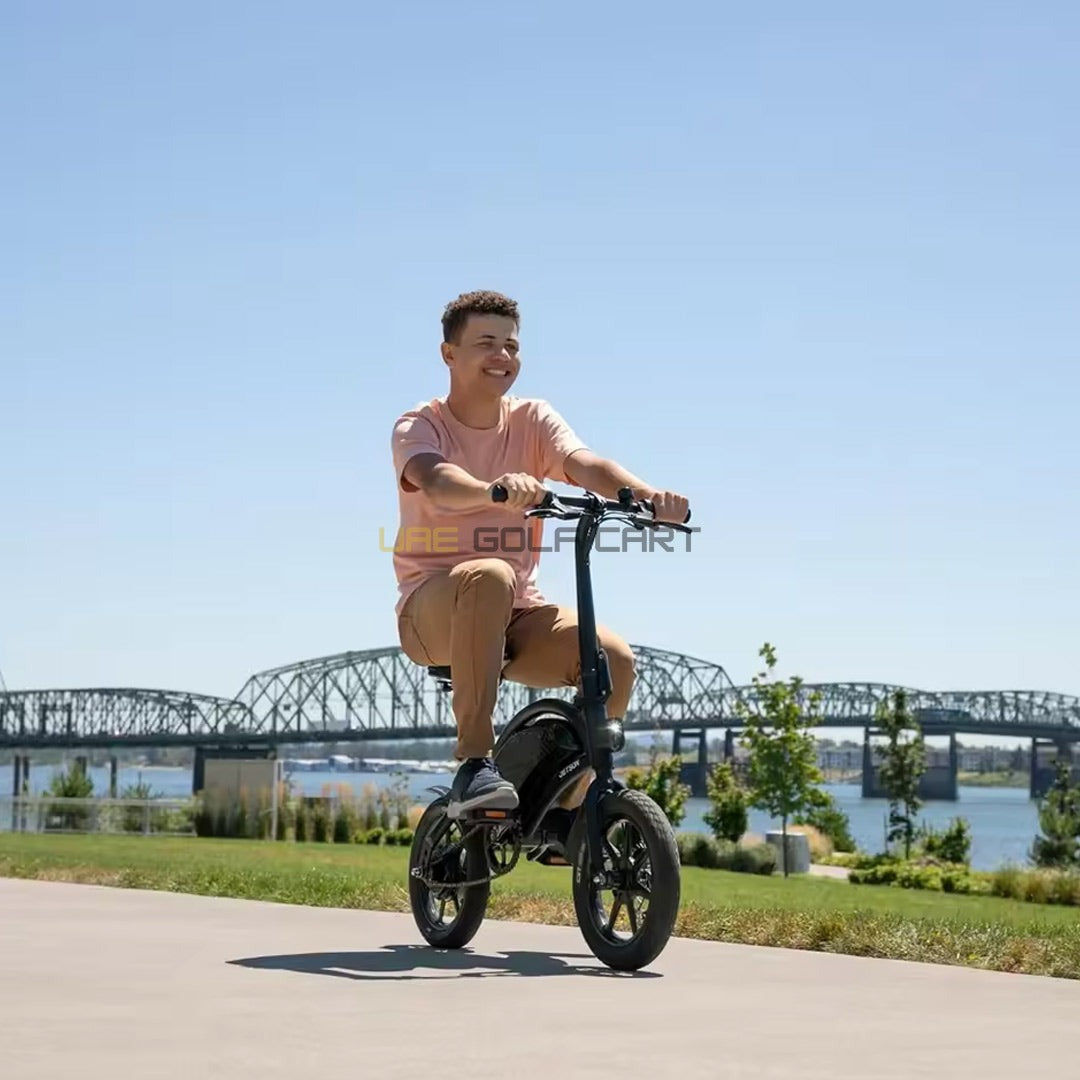 400W 48V Electric Bike with 45 km/h Top Speed, 25 km Range, Foldable Frame, Disc Brakes, 20" Pneumatic Wheels, 21 kg Weight - Electric Bikes - Photo 10 | UAE Golf Cart