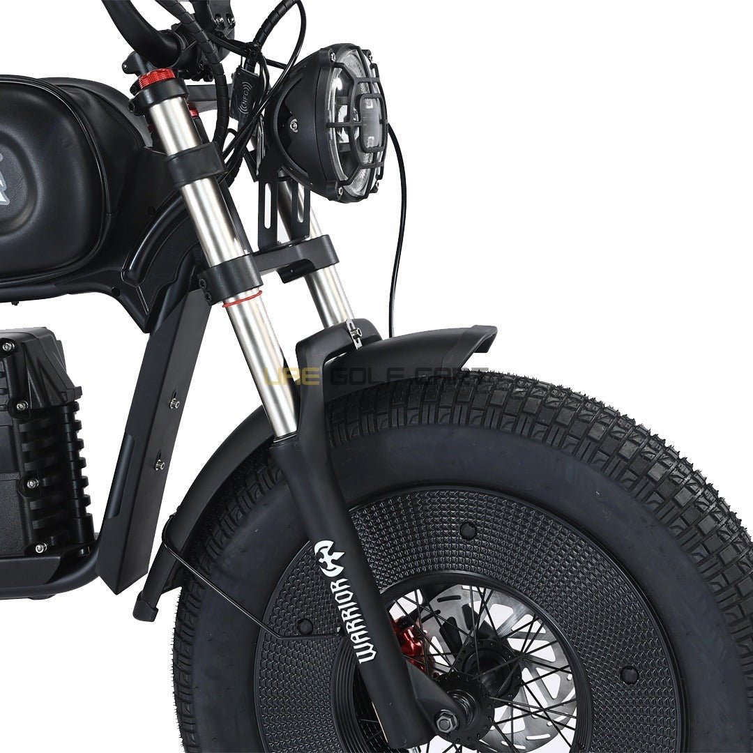 48V 1000W Electric Scooter with Removable 15Ah Battery, Fat 20x4.0 Tires, Seat, 65 km/h Top Speed, 150 kg Load - Electric Motorbikes & Mopeds - Photo 7 | UAE Golf Cart