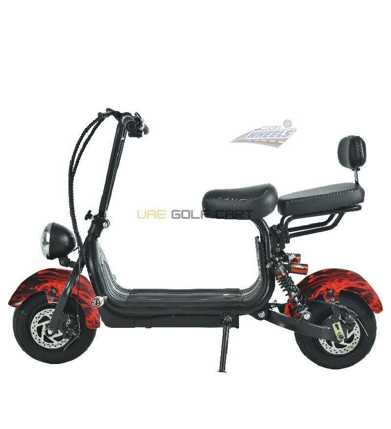 48V 1000W Mini Fat Tyre Electric Scooter with Removable Battery and Dual Seat - Electric Motorbikes & Mopeds - Photo 20 | UAE Golf Cart