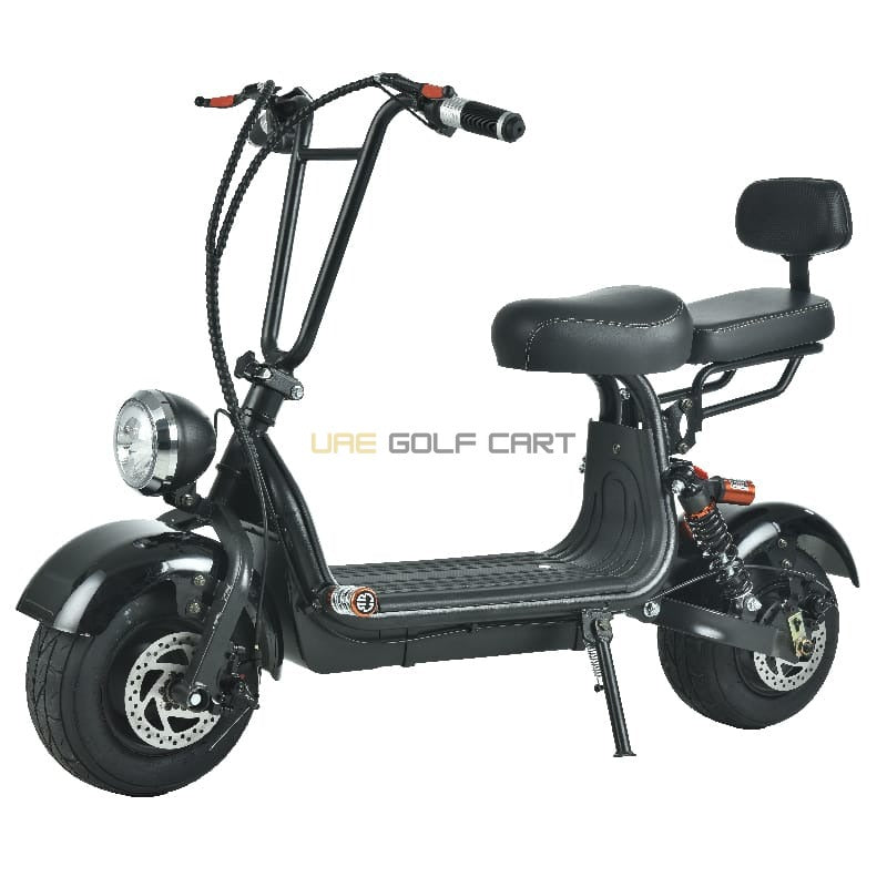 48V 1000W Mini Fat Tyre Electric Scooter with Removable Battery and Dual Seat - Electric Motorbikes & Mopeds - Photo 24 | UAE Golf Cart