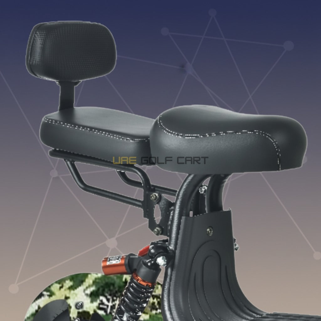 48V 1000W Mini Fat Tyre Electric Scooter with Removable Battery and Dual Seat - Electric Motorbikes & Mopeds - Photo 25 | UAE Golf Cart