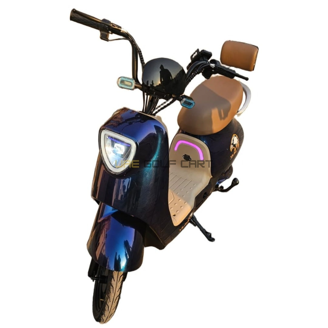 48V 1200W Adult Electric Moped Scooter 14" Wheels 35-55 km/h Speed 100kg Load - Electric Motorbikes & Mopeds - Photo 11 | UAE Golf Cart