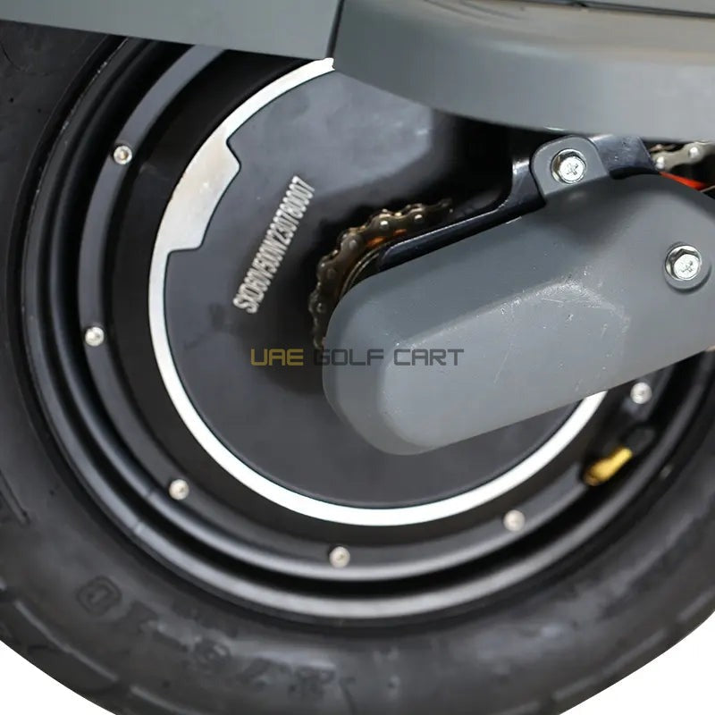 48V 1200W Electric Scooter - 40-45 km/h, 200kg Load, Foldable, LED Lights - Electric Grocery Bike - Photo 14 | UAE Golf Cart