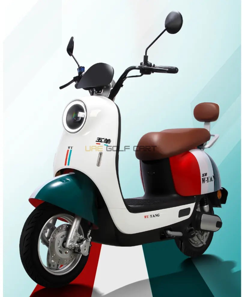 48V 1200W Electric Scooter - 40-45 km/h, 200kg Load, Foldable, LED Lights - Electric Grocery Bike - Photo 4 | UAE Golf Cart