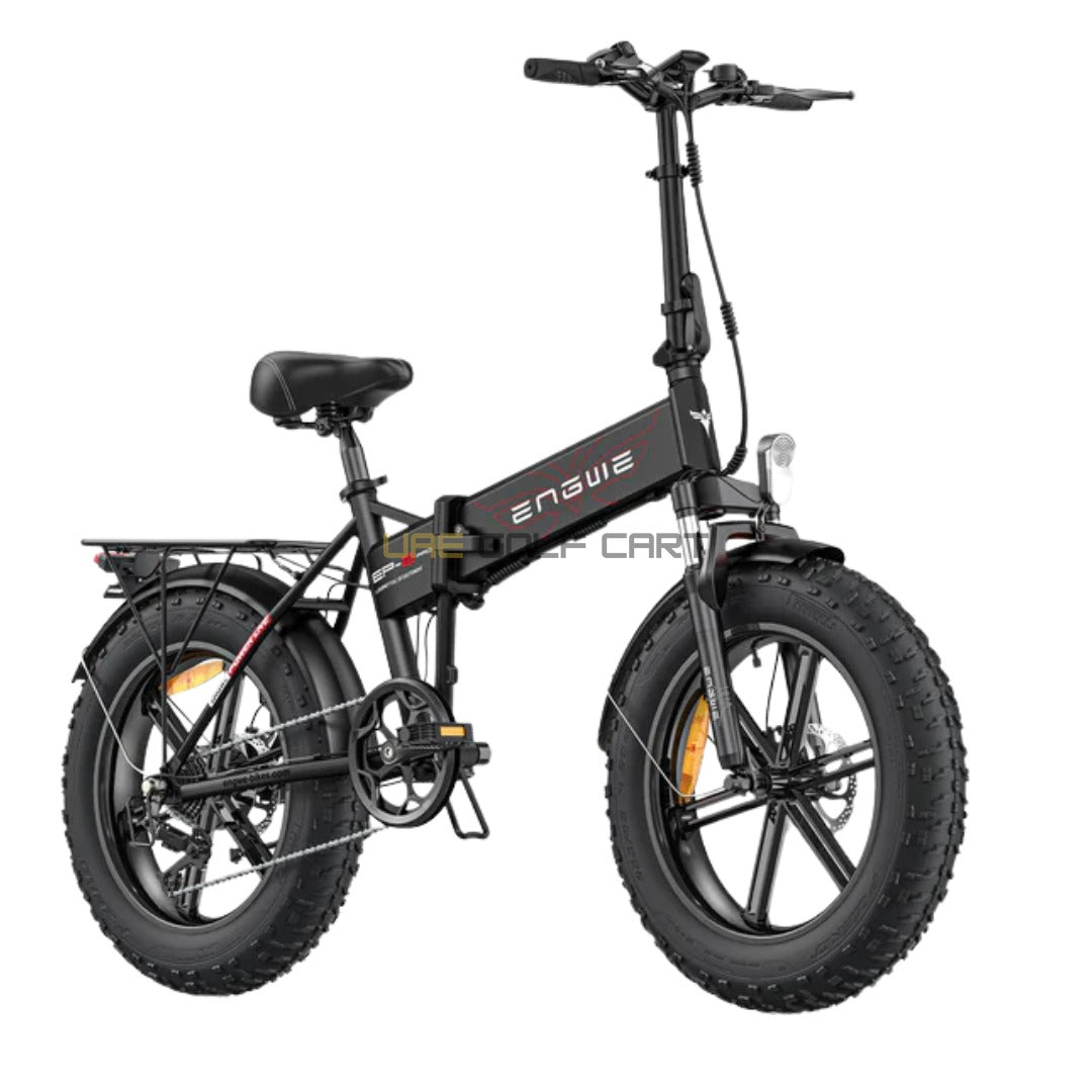48V 13Ah Electric Fat Mountain Bike with 750W Motor, 25 km/h Speed, Foldable Frame, 150kg Load Capacity - Electric Bikes - Close Up | UAE Golf Cart