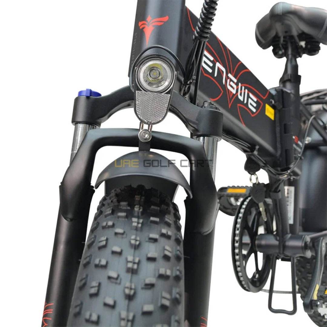 48V 13Ah Electric Fat Mountain Bike with 750W Motor, 25 km/h Speed, Foldable Frame, 150kg Load Capacity - Electric Bikes - Photo 9 | UAE Golf Cart
